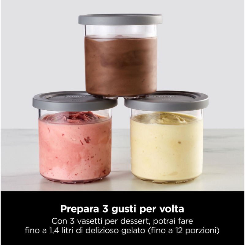 NINJA NC300EU GELATIERA CAPACITA' 1,4 LT 800W 7...