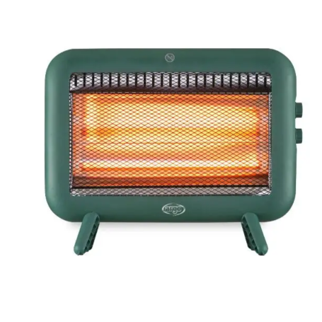 ARGO SEVENTY GREEN STUFA ELETTRICA AL QUARZO 1000 W 2 POTENZE - VERDE