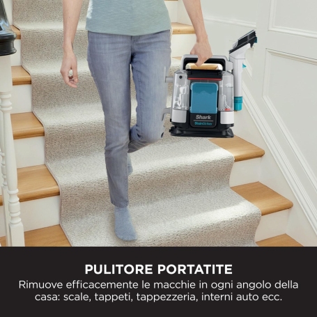 SHARK PX200EUT PULITORE TAPPEZZERIA E SMACCHIATORE PORTATILE