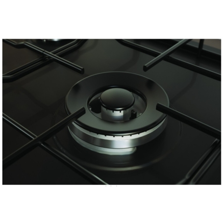 INDESIT TH 752 I AN PIANO COTTURA 75CM 5 FUOCHI GRIGLIE SMALTATE COLORE ANTRACITE