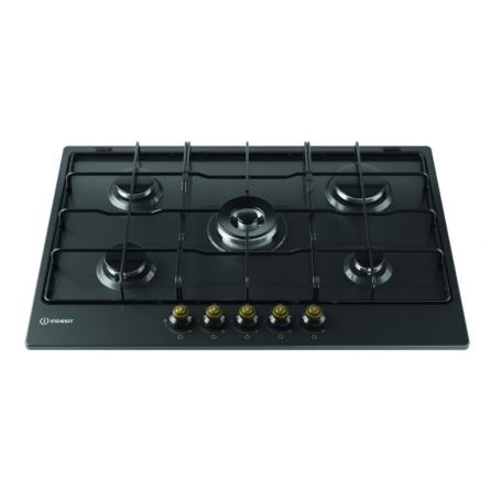 INDESIT TH 752 I AN PIANO COTTURA 75CM 5 FUOCHI GRIGLIE SMALTATE COLORE ANTRACITE