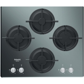 HOTPOINT HAGD 61S/MR PIANO COTTURA 60CM 4 FUOCHI A GAS...
