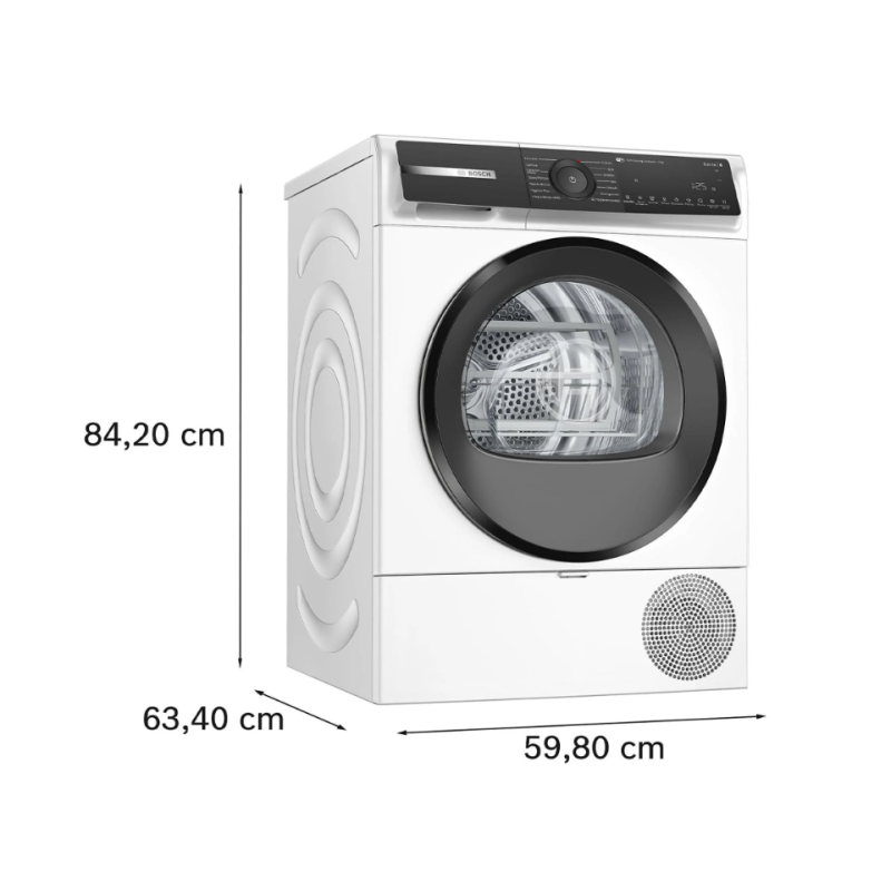 BOSCH WQH245B0IT ASCIUGATRICE A POMPA DI CALORE...