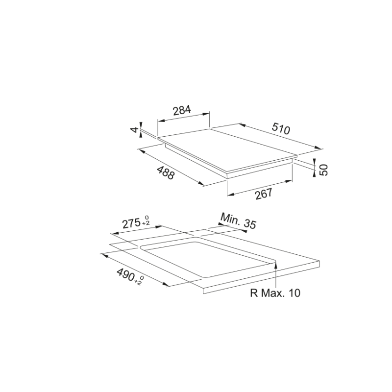 FRANKE FSM 302 I BK PIANO COTTURA A INDUZIONE...