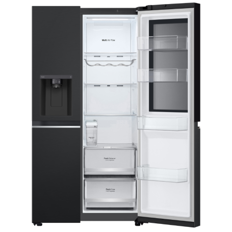 LG GSGV81EPLL FRIGORIFERO SIDE BY SIDE INSTAVIEW 635LT NO FROST WIFI CLASSE E COLORE NERO