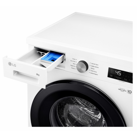 LG F4NX1008NWK LAVATRICE 8KG 1400 GIRI WIFI VAPORE CLASSE A