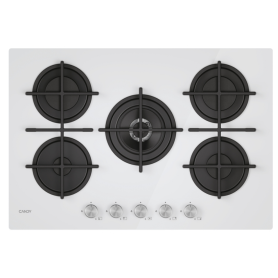 CANDY CVG74WTW PIANO COTTURA DA INCASSO 75 CM 5 FUOCHI A...