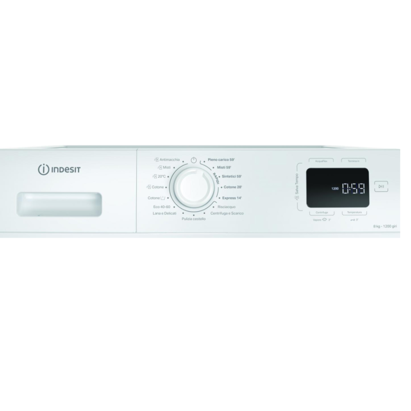 INDESIT IM 862 MY TIME IT LAVATRICE 8KG 1200...