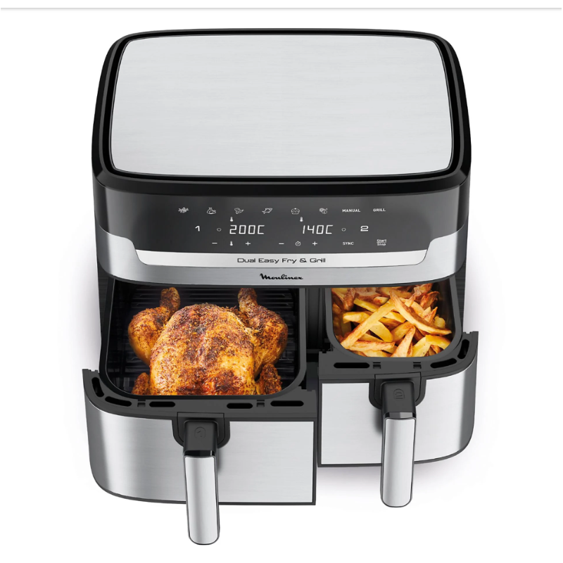 MOULINEX EZ905D FRIGGITRICE AD ARIA 8 LT - INOX