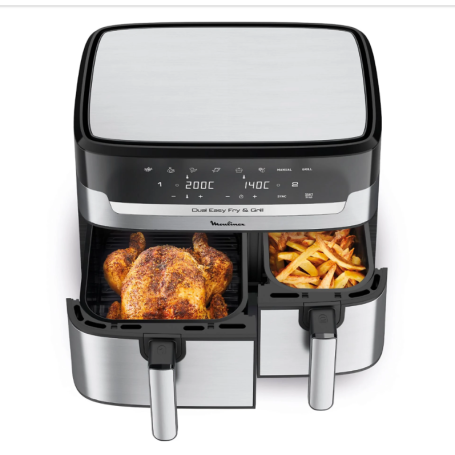 MOULINEX EZ905D FRIGGITRICE AD ARIA 8 LT - INOX