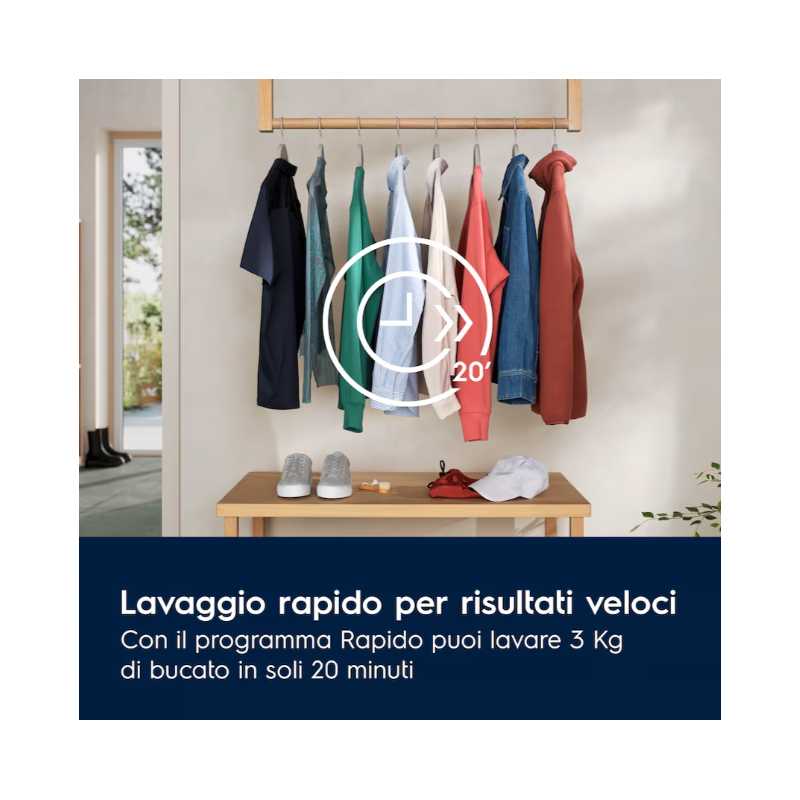 ELECTROLUX EW6FBG210G LAVATRICE 10KG 1400 GIRI...