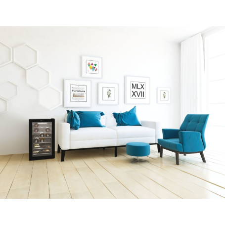 CANDY DIVINO CWC 021 M/NF CANTINETTA LIBERA INSTALLAZIONE 21 BOTTIGLIE NERO