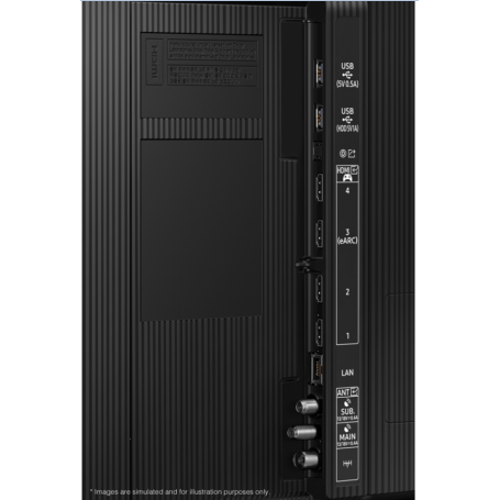 SAMSUNG QE55Q80DATXZT TV 55" QLED SMART TV 4K UHD AI UPSCALING 4XHDMI WIFI CLASSE F