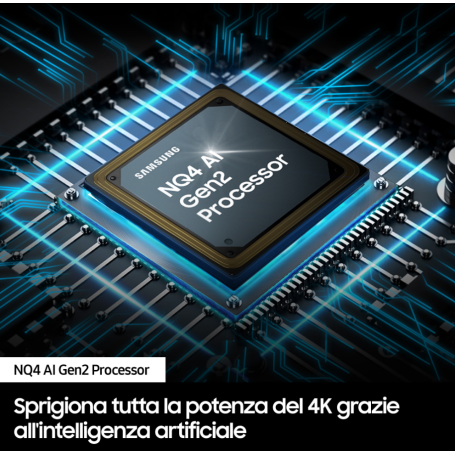 SAMSUNG QE55Q80DATXZT TV 55" QLED SMART TV 4K UHD AI UPSCALING 4XHDMI WIFI CLASSE F