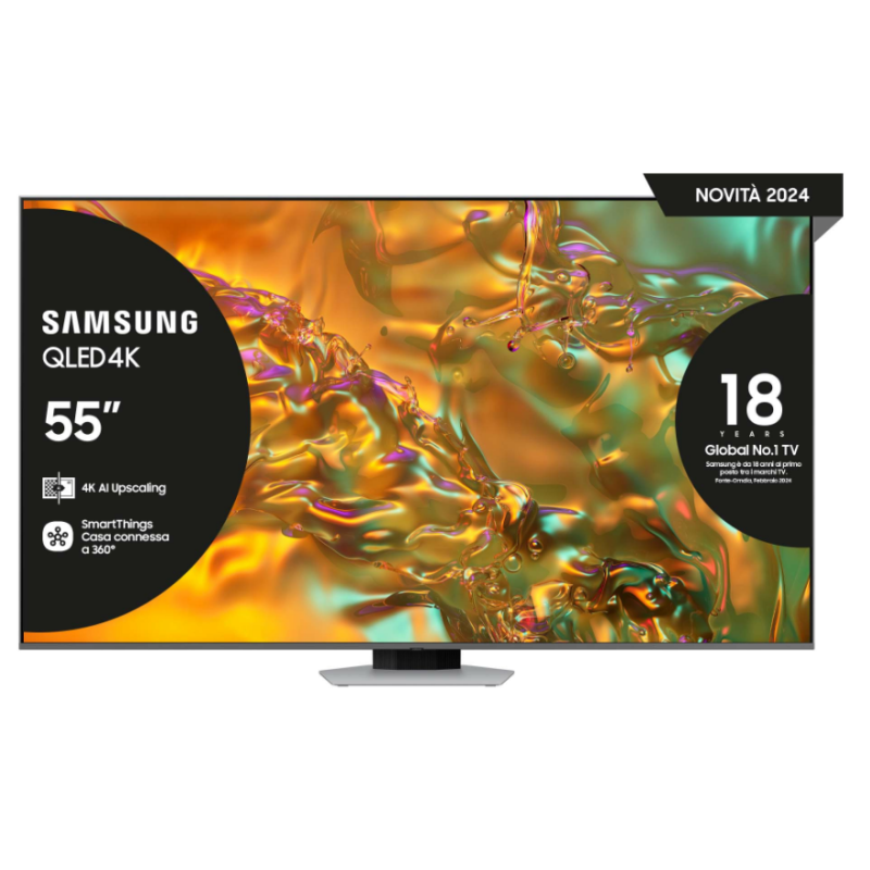 SAMSUNG QE55Q80DATXZT TV 55" QLED SMART TV 4K...
