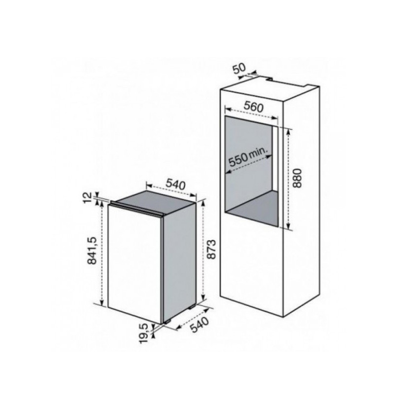 OUTLET ELECTROLUX KRB2AE88S FRIGORIFERO...