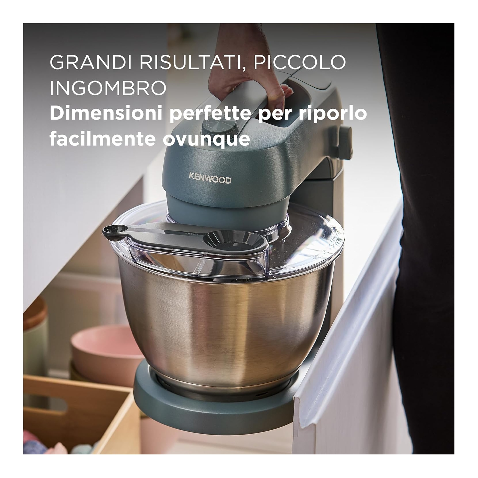 KENWOOD KZM35.000GY IMPASTATRICE PLANETARIA CIOTOLA 4LT 800W - KZM35000GY KENWOOD KZM35.000GY IMPASTATRICE PLANETARIA CIOTOLA 4LT 800W - KZM35000GY