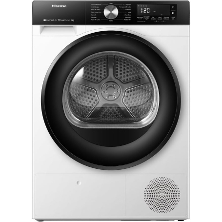 HISENSE DH3S902BW3 ASCIUGATRICE POMPA DI CALORE 9KG WIFI OBLO' REVERSIBILE CLASSE C