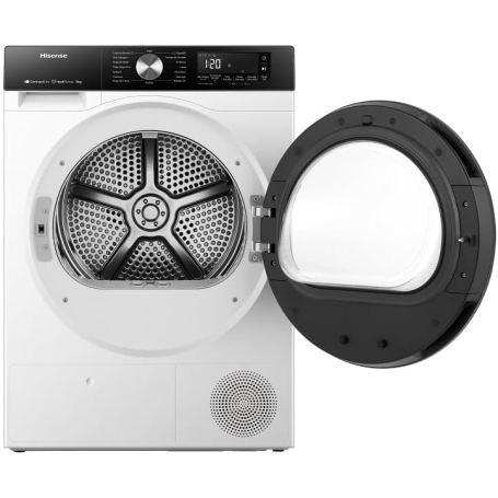 HISENSE DH3S902BW3 ASCIUGATRICE POMPA DI CALORE 9KG WIFI OBLO' REVERSIBILE CLASSE C