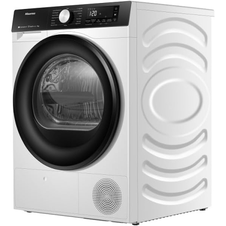 HISENSE DH3S902BW3 ASCIUGATRICE POMPA DI CALORE 9KG WIFI OBLO' REVERSIBILE CLASSE C