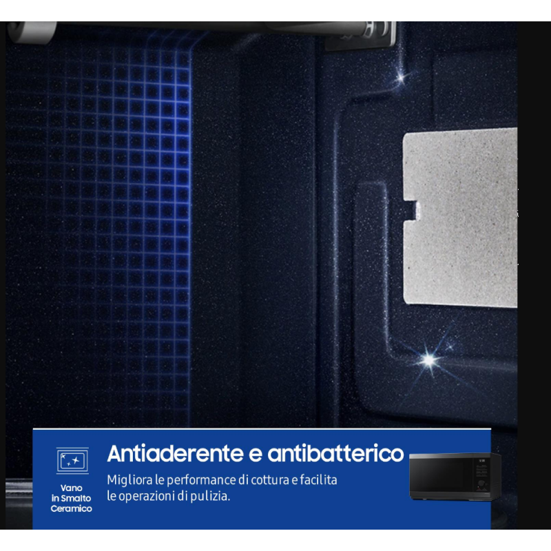 SAMSUNG MG32DG4524CGE FORNO A MICROONDE 32LT...