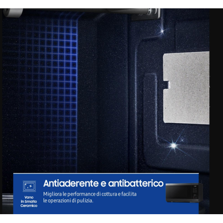 SAMSUNG MG32DG4524CGE FORNO A MICROONDE 32LT CON GRILL - NERO