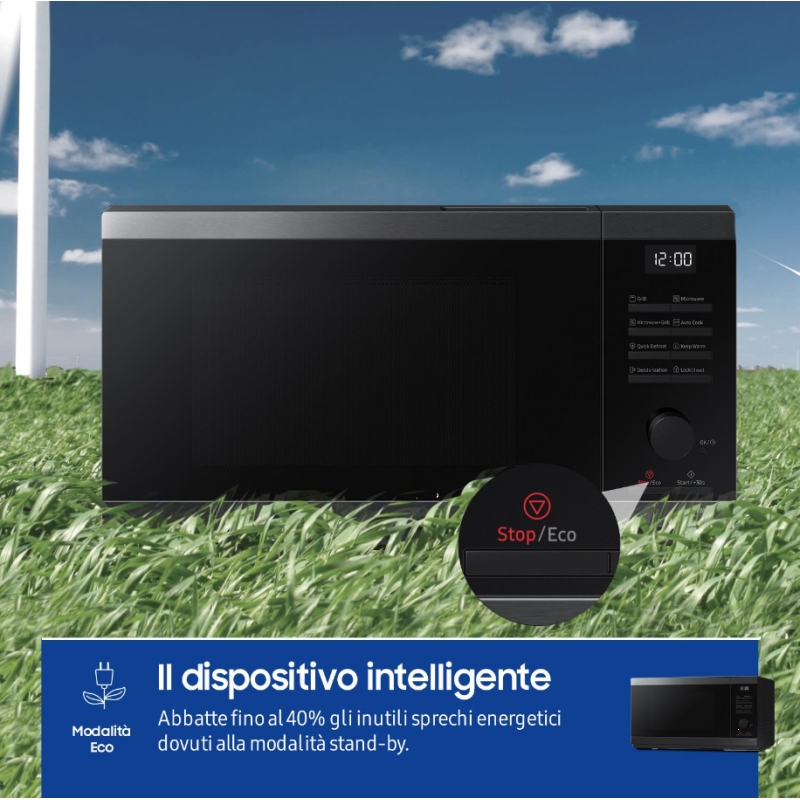 SAMSUNG MG32DG4524CGE FORNO A MICROONDE 32LT...