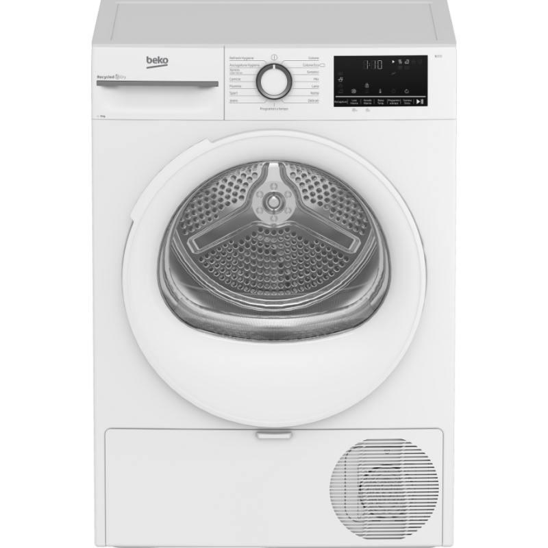 BEKO BMT491WI ASCIUGATRICE A POMPA DI CALORE 9KG INVERTER CLASSE A+++