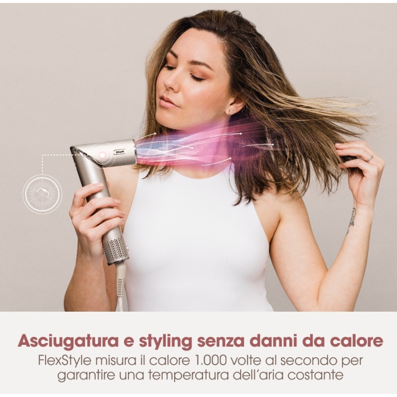 SHARK HD440SLEU ASCIUGACAPELLI 5 IN 1