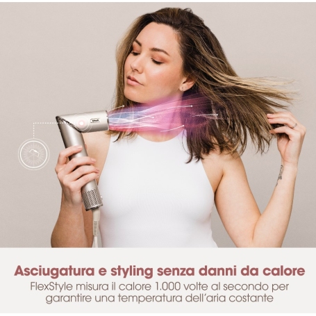 SHARK HD440SLEU ASCIUGACAPELLI 5 IN 1