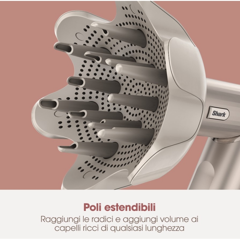 SHARK HD440SLEU ASCIUGACAPELLI 5 IN 1