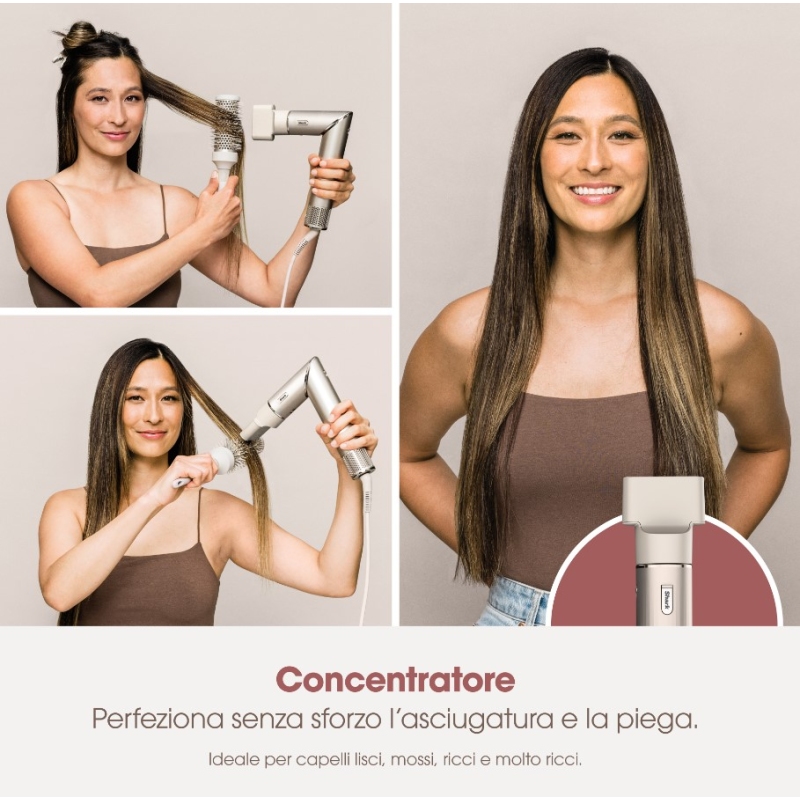 SHARK HD440SLEU ASCIUGACAPELLI 5 IN 1