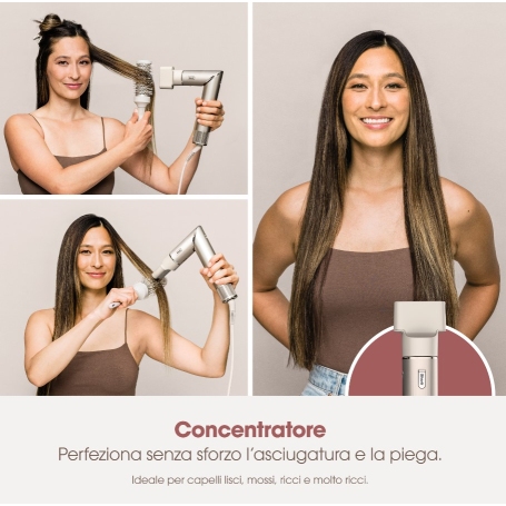 SHARK HD440SLEU ASCIUGACAPELLI 5 IN 1