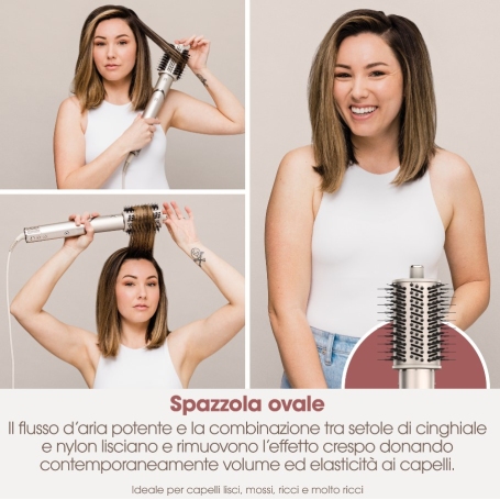 SHARK HD440SLEU ASCIUGACAPELLI 5 IN 1