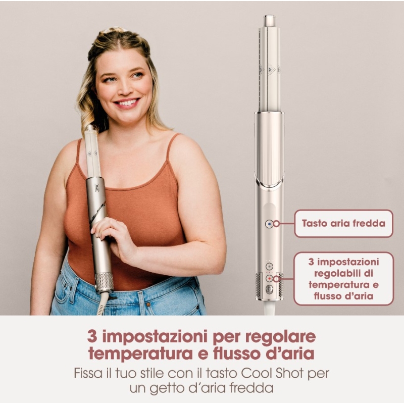 SHARK HD440SLEU ASCIUGACAPELLI 5 IN 1