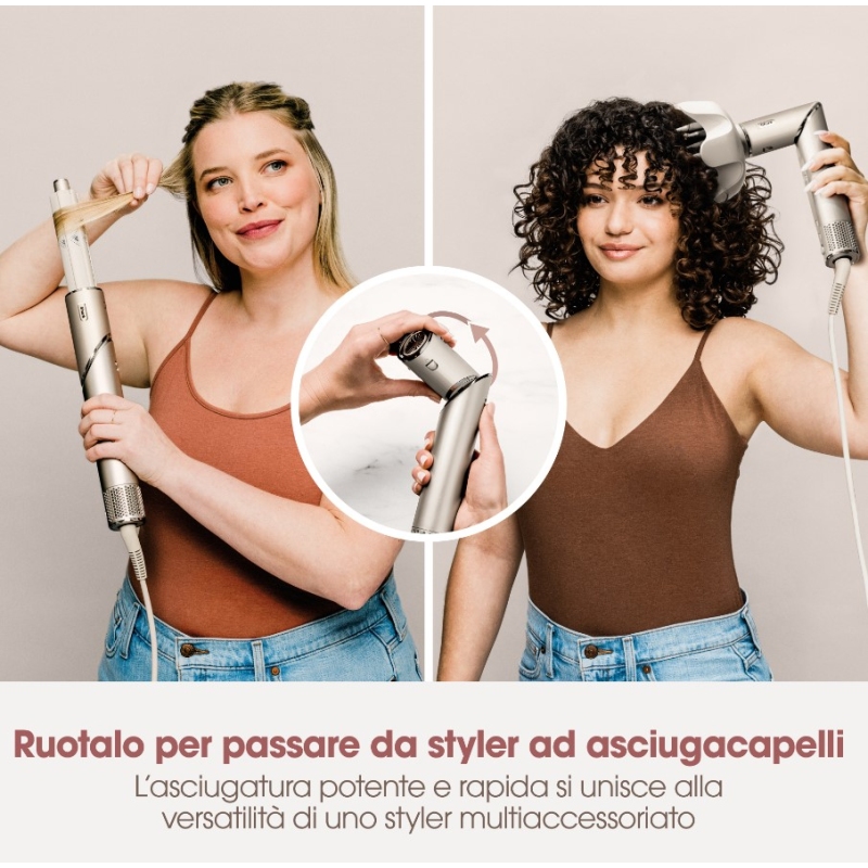 SHARK HD440SLEU ASCIUGACAPELLI 5 IN 1