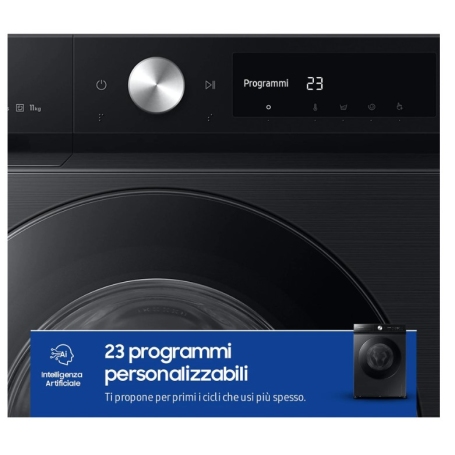 SAMSUNG WW11DB8B95GBU3 LAVATRICE 11KG 1400 GIRI BESPOKE AI™ QUICKDRIVE WIFI ECODOSATORE CLASSE A