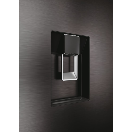 HAIER HCR79F19EHMD FRIGORIFERO 4 PORTE CUBE 90 642LT NO FROST CLASSE E INOX SCURO