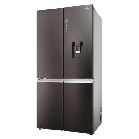HAIER HCR79F19EHMD FRIGORIFERO 4 PORTE CUBE 90 642LT NO FROST CLASSE E INOX SCURO