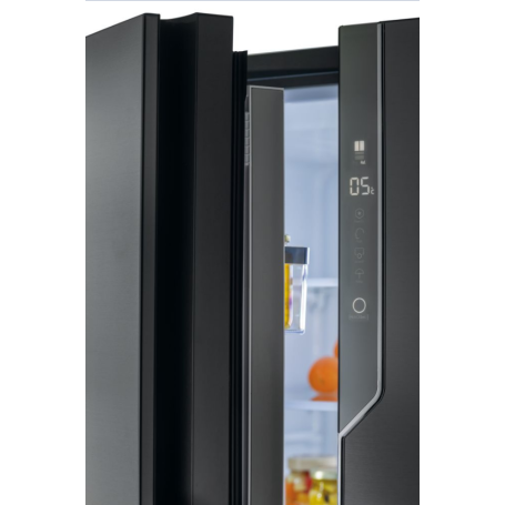HAIER HB26FSNAAA FRIGORIFERO 4 PORTE 750 LT NO FROST CLASSE E INOX NERO