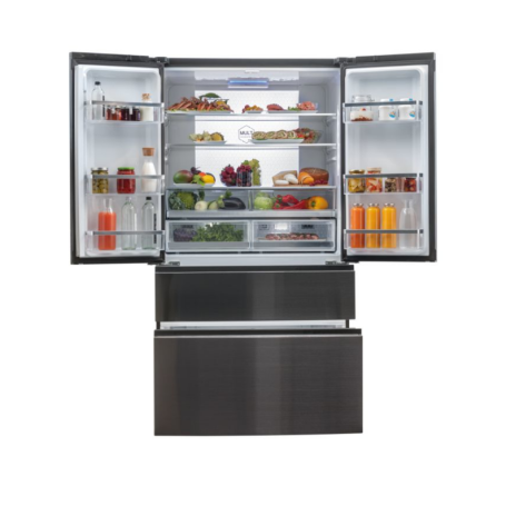 HAIER HB26FSNAAA FRIGORIFERO 4 PORTE 750 LT NO FROST CLASSE E INOX NERO