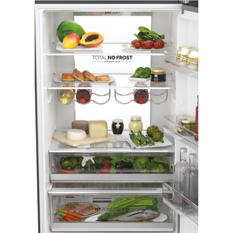 HAIER HTW7720ENMB FRIGORIFERO COMBINATO 3 PORTE...