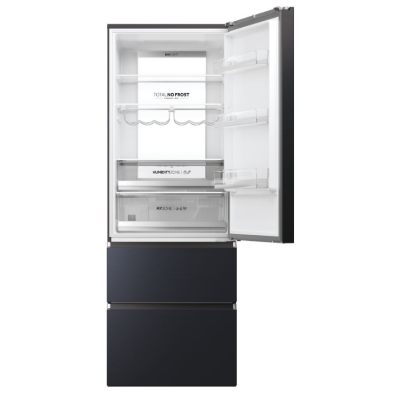 HAIER HTW7720ENMB FRIGORIFERO COMBINATO 3 PORTE...