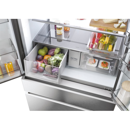 HAIER HFW7918ENMP FRIGORIFERO 4 PORTE FRENCH DOOR 629LT NO FROST CLASSE E INOX