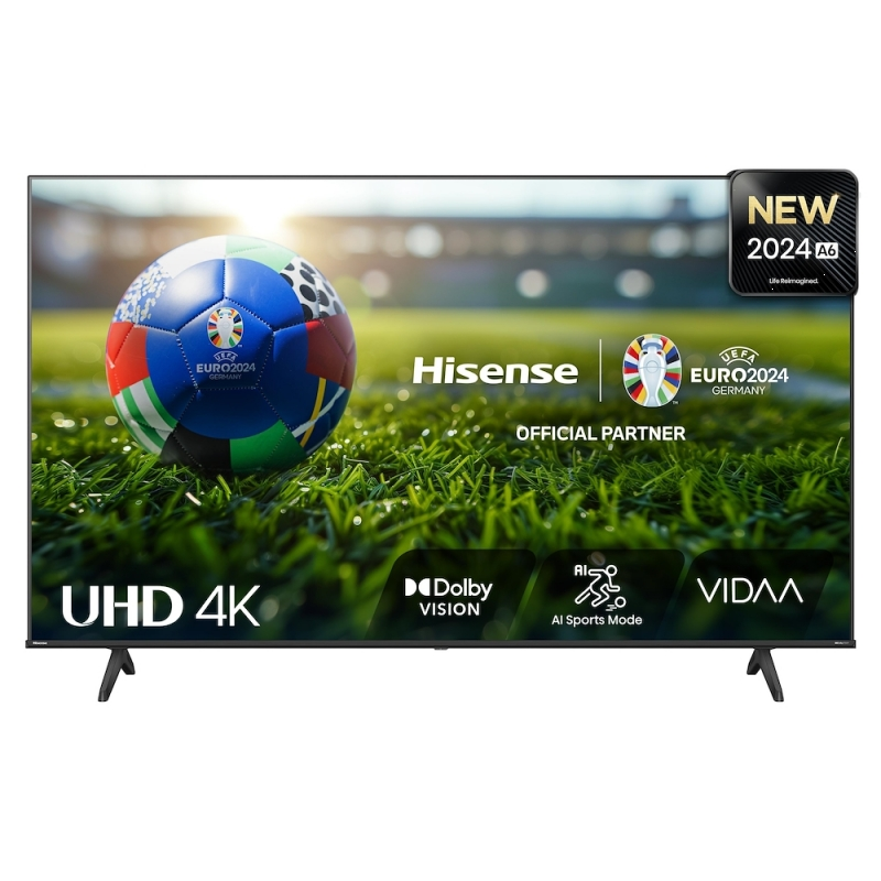 HISENSE 85A69N TV LED 85'' SMART TV UHD 4K DVB-T2 HEVC MAIN10/S2/C MPEG4 COLORE NERO - PROMO
