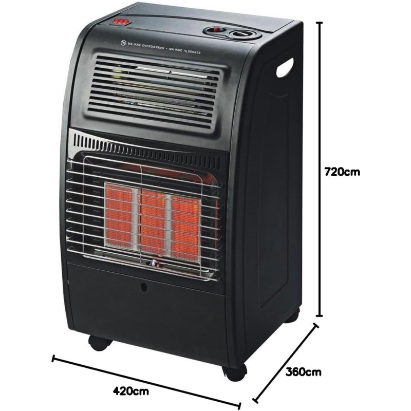 DCG ELTRONIC GH09 STUFA A GAS GPL - NERA