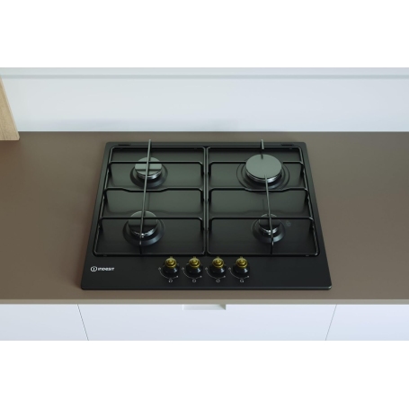 INDESIT TH 642 I AN PIANO COTTURA 60CM 4 FUOCHI A GAS - ANTRACITE