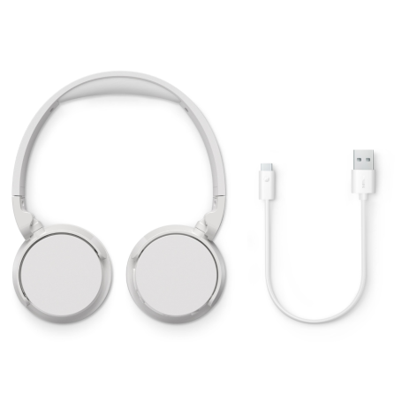 PHILIPS TAH4209WT/00 CUFFIE A PADIGLIONE CHIUSO 32MM CONNESSIONE BLUETOOTH BIANCO - PROMO