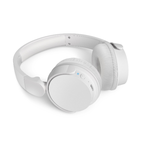 PHILIPS TAH4209WT/00 CUFFIE A PADIGLIONE CHIUSO 32MM CONNESSIONE BLUETOOTH BIANCO - PROMO