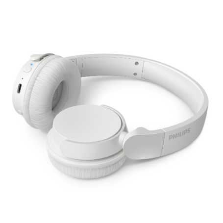 PHILIPS TAH4209WT/00 CUFFIE A PADIGLIONE CHIUSO 32MM CONNESSIONE BLUETOOTH BIANCO - PROMO